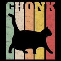 Chonk Scale Cat Meme Chonky Chonk Memes Full-Length Apron With Pockets