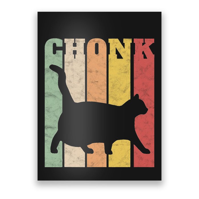 Chonk Scale Cat Meme Chonky Chonk Memes Poster