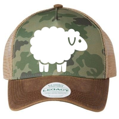 Cute Sheep Legacy Tie Dye Trucker Hat