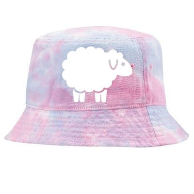 Cute Sheep Tie-Dyed Bucket Hat