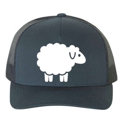 Cute Sheep Yupoong Adult 5-Panel Trucker Hat