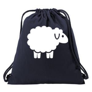 Cute Sheep Drawstring Bag