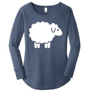 Cute Sheep Women's Perfect Tri Tunic Long Sleeve Shirt