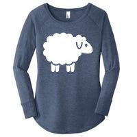 Cute Sheep Women's Perfect Tri Tunic Long Sleeve Shirt