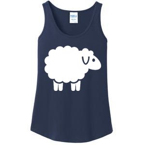 Cute Sheep Ladies Essential Tank