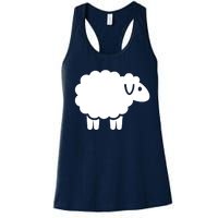 Cute Sheep Women's Racerback Tank