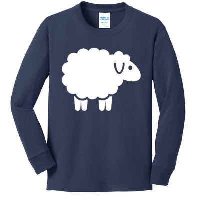 Cute Sheep Kids Long Sleeve Shirt