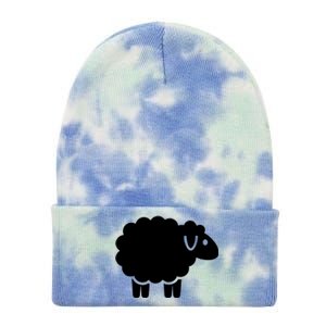 Cute Sheep Tie Dye 12in Knit Beanie