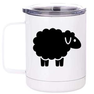 Cute Sheep 12 oz Stainless Steel Tumbler Cup