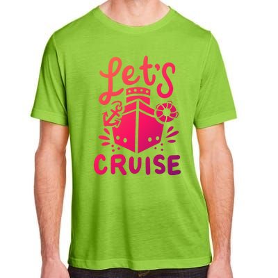 Cruise Ship Cruising Boating Sailing Yacht Captain Summer Gift Adult ChromaSoft Performance T-Shirt