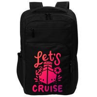 Cruise Ship Cruising Boating Sailing Yacht Captain Summer Gift Impact Tech Backpack
