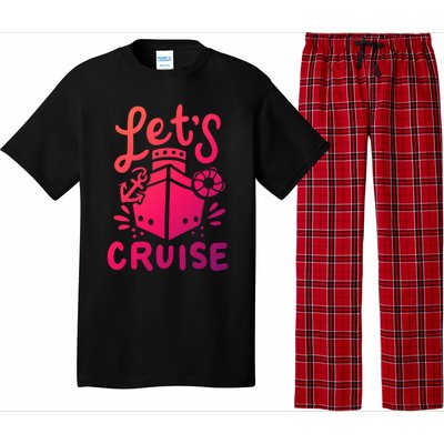 Cruise Ship Cruising Boating Sailing Yacht Captain Summer Gift Pajama Set