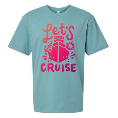 Cruise Ship Cruising Boating Sailing Yacht Captain Summer Gift Sueded Cloud Jersey T-Shirt