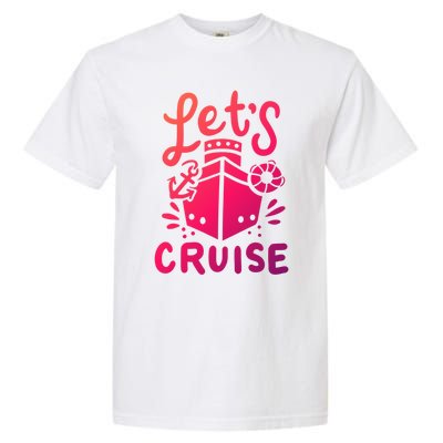 Cruise Ship Cruising Boating Sailing Yacht Captain Summer Gift Garment-Dyed Heavyweight T-Shirt