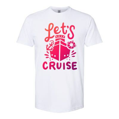 Cruise Ship Cruising Boating Sailing Yacht Captain Summer Gift Softstyle CVC T-Shirt