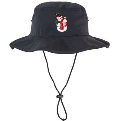 Christmas Snowman Bucket Hat