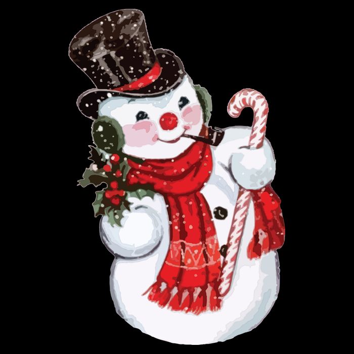 Christmas Snowman 16 in Basic Backpack
