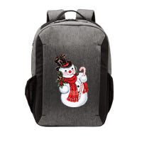 Christmas Snowman Vector Backpack