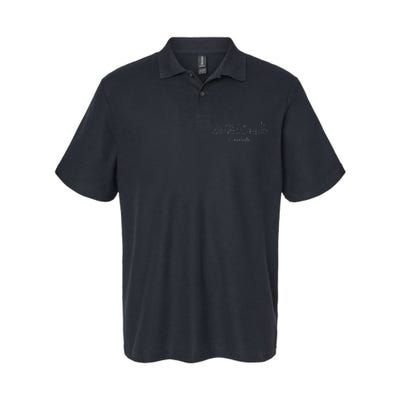 City Skyline Charleston South Carolina Softstyle Adult Sport Polo