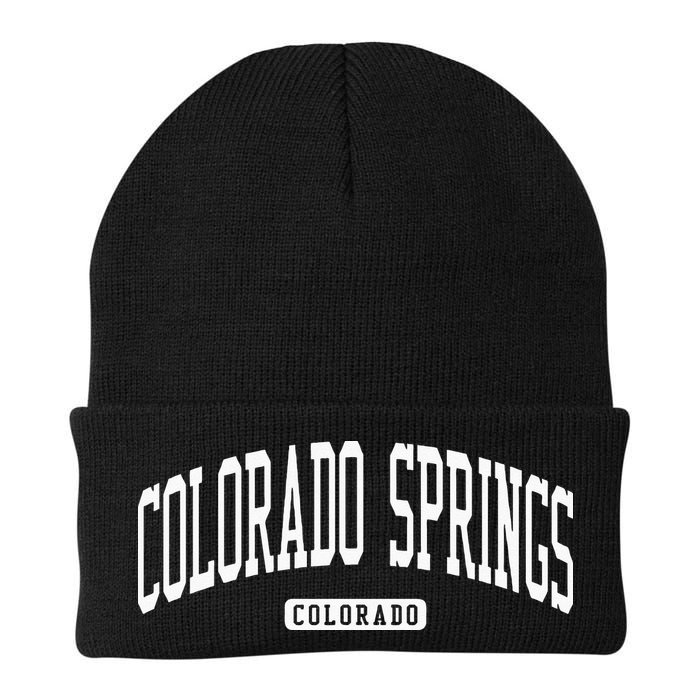 Colorado Springs Colorado CO College University Style Beanie