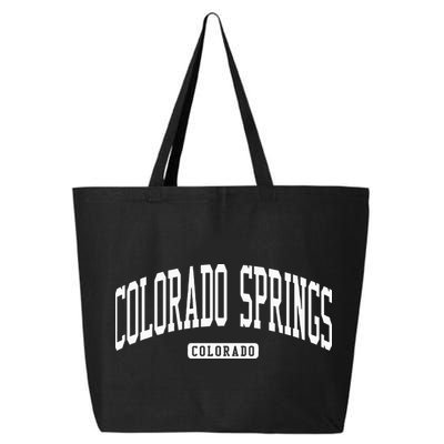 Colorado Springs Colorado CO College University Style 25L Jumbo Tote