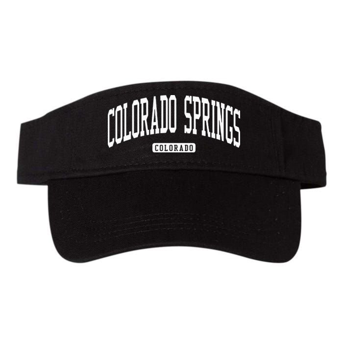 Colorado Springs Colorado CO College University Style Visor