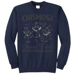 Chismosa Social Club Latina Mexicana Funny Hispanic Women Tall Sweatshirt