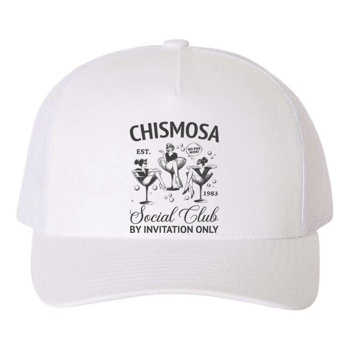 Chismosa Social Club Latina Mexicana Funny Hispanic Women Yupoong Adult 5-Panel Trucker Hat