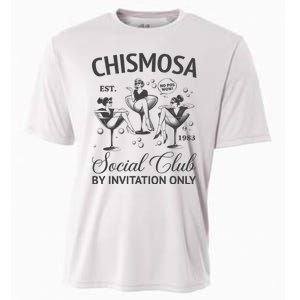 Chismosa Social Club Latina Mexicana Funny Hispanic Women Cooling Performance Crew T-Shirt