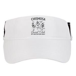 Chismosa Social Club Latina Mexicana Funny Hispanic Women Adult Drive Performance Visor