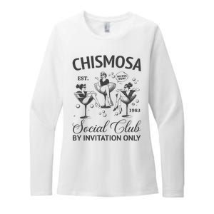 Chismosa Social Club Latina Mexicana Funny Hispanic Women Womens CVC Long Sleeve Shirt