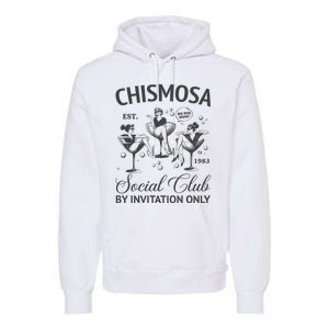 Chismosa Social Club Latina Mexicana Funny Hispanic Women Premium Hoodie