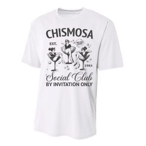 Chismosa Social Club Latina Mexicana Funny Hispanic Women Performance Sprint T-Shirt