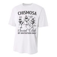 Chismosa Social Club Latina Mexicana Funny Hispanic Women Performance Sprint T-Shirt