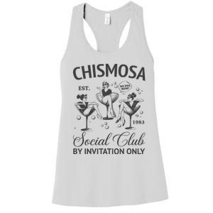 Chismosa Social Club Latina Mexicana Funny Hispanic Women Women's Racerback Tank