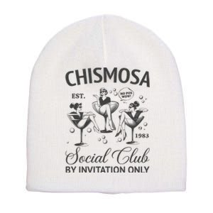 Chismosa Social Club Latina Mexicana Funny Hispanic Women Short Acrylic Beanie