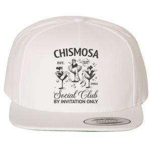 Chismosa Social Club Latina Mexicana Funny Hispanic Women Wool Snapback Cap