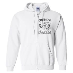 Chismosa Social Club Latina Mexicana Funny Hispanic Women Full Zip Hoodie