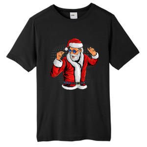 Cool Santa Claus Christmas Party Outfit Funny And Funny Tall Fusion ChromaSoft Performance T-Shirt