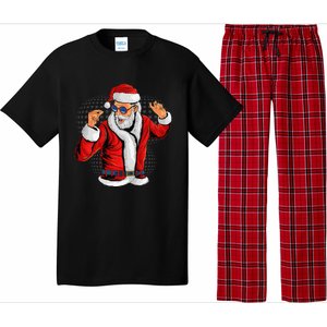 Cool Santa Claus Christmas Party Outfit Funny And Funny Pajama Set