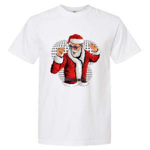 Cool Santa Claus Christmas Party Outfit Funny And Funny Garment-Dyed Heavyweight T-Shirt