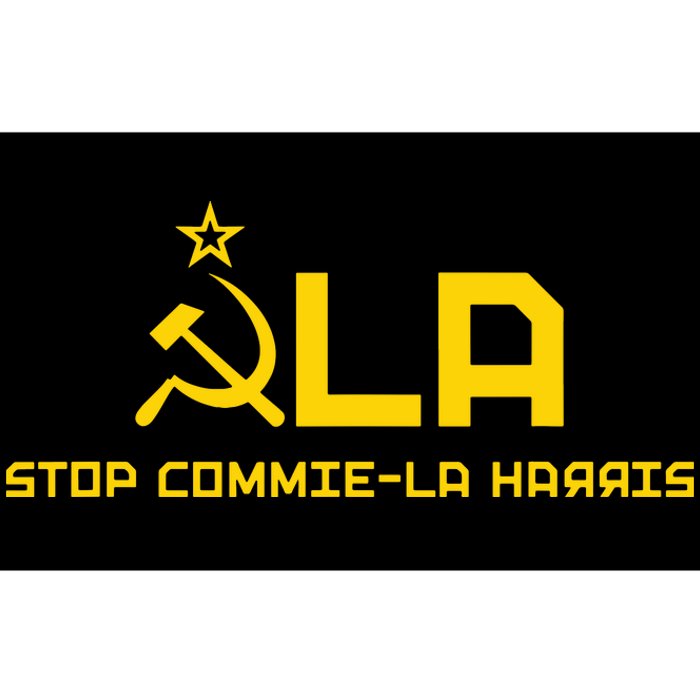 Commiela Stop Commiela Harris Stop Kamala Trump 2024 Bumper Sticker