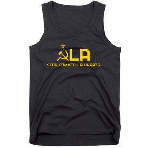 Commiela Stop Commiela Harris Stop Kamala Trump 2024 Tank Top