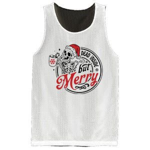 Christmas Skeleton Mesh Reversible Basketball Jersey Tank