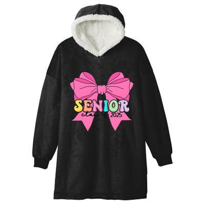 Coquette Senior Class Of 2025 Hooded Wearable Blanket