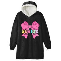 Coquette Senior Class Of 2025 Hooded Wearable Blanket