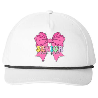 Coquette Senior Class Of 2025 Snapback Five-Panel Rope Hat