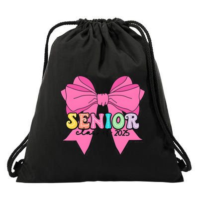 Coquette Senior Class Of 2025 Drawstring Bag