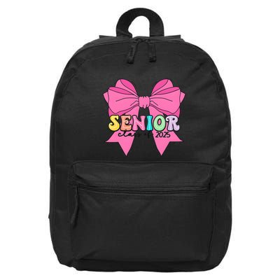 Coquette Senior Class Of 2025 16 in Basic Backpack