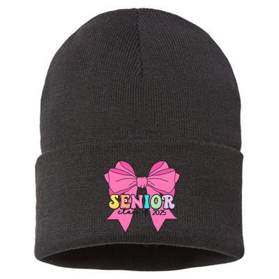 Coquette Senior Class Of 2025 Sustainable Knit Beanie